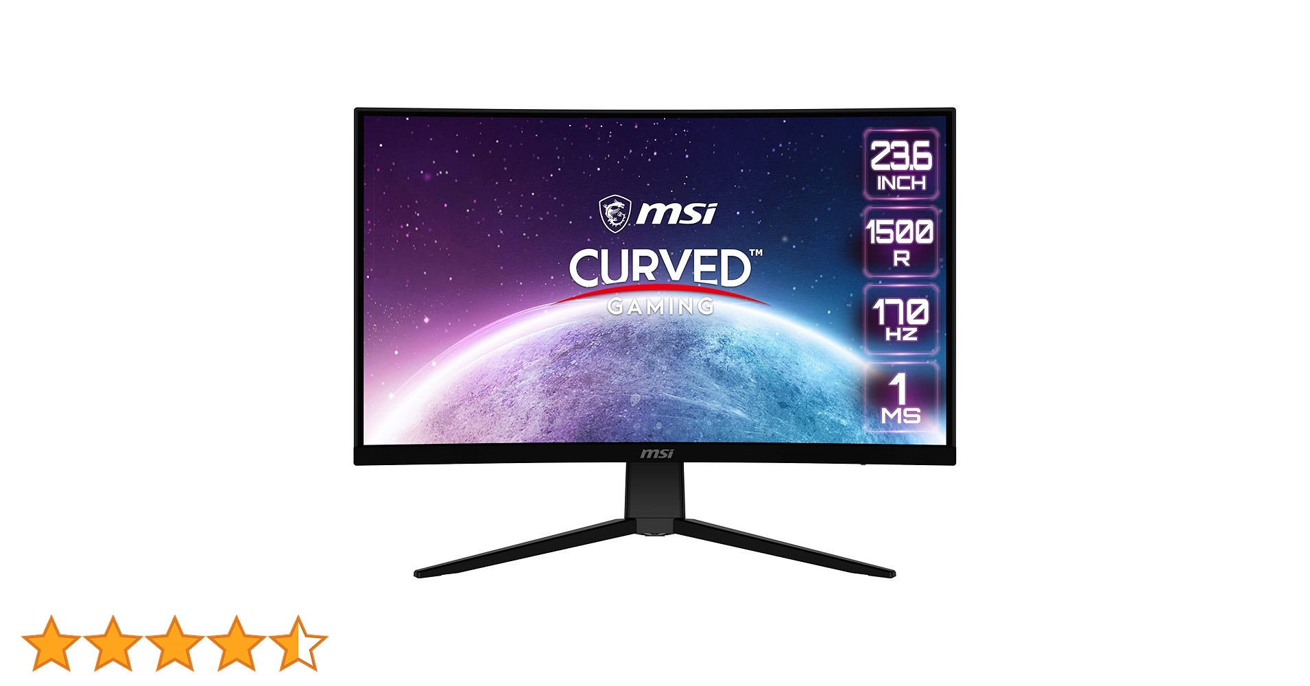 MSI G242C 24 湾曲インチゲーミングモニター Amazon.co.jp: MSI G242C 24インチ 湾曲ゲーミングモニター 1920×1080